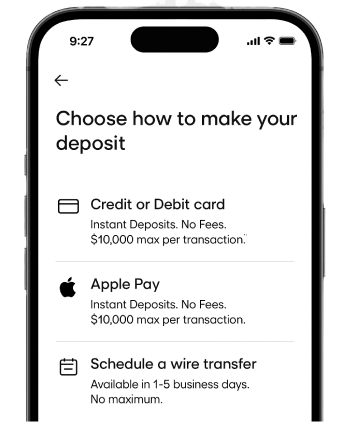 Deposit